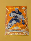 Owen Power 22-23 UD Ice Rookie Orange Card