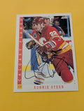 Ronnie Stern Signed Calgary Flames Card