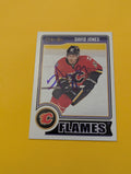 David Jones Signed Calgary Flames Card