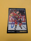 Dave Lowry Signed Florida Panthers Card A