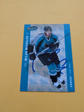 Milan Michalek Signed San Jose Sharks Card G