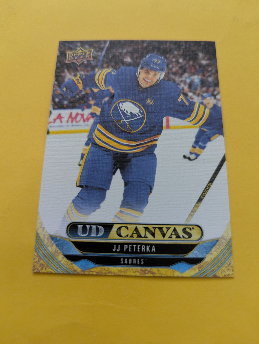 J.J. Peterka 24-25 Upper Deck UD Canvas Card