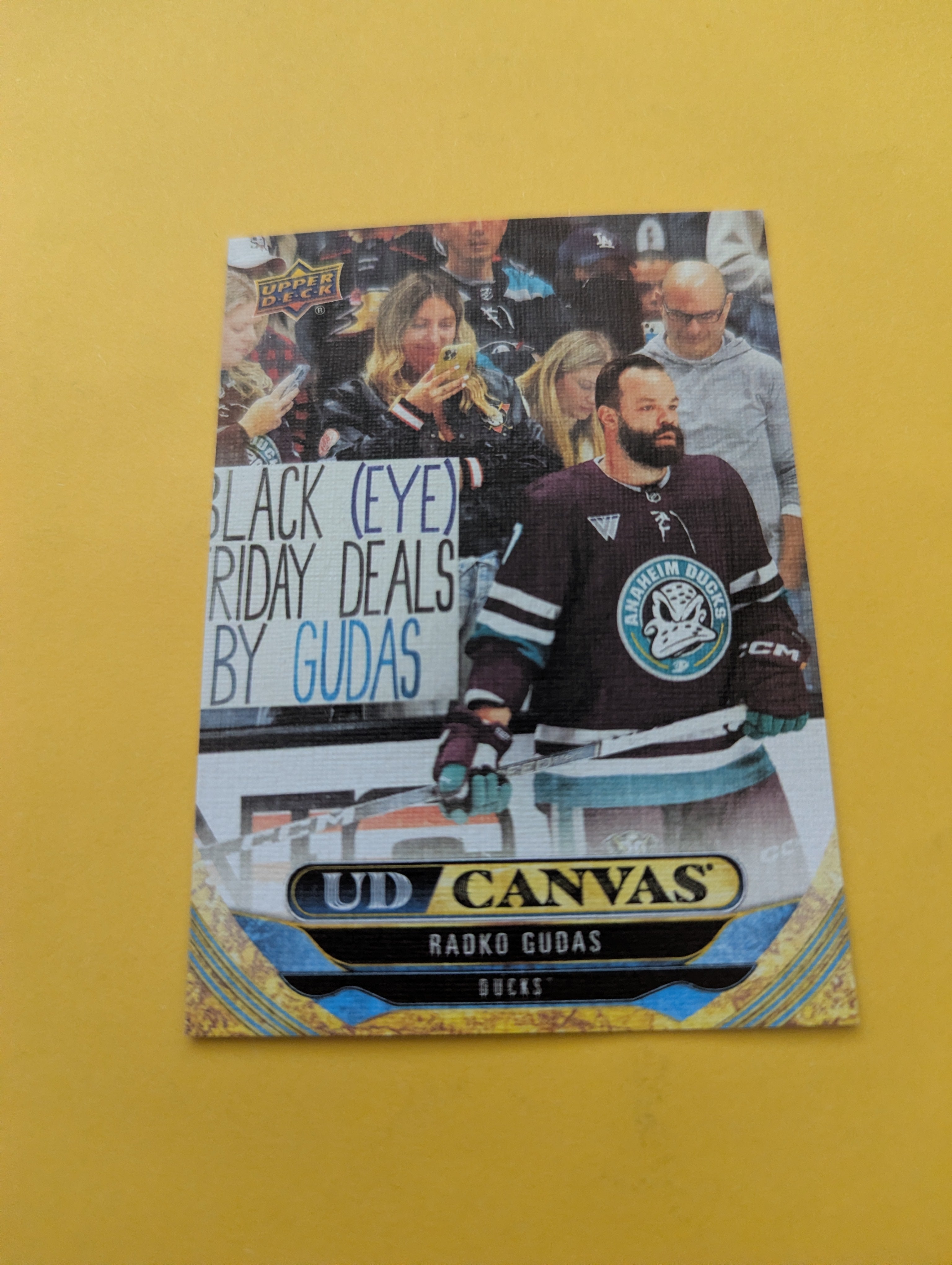 Radko Gudas 24-25 Upper Deck UD Canvas Card