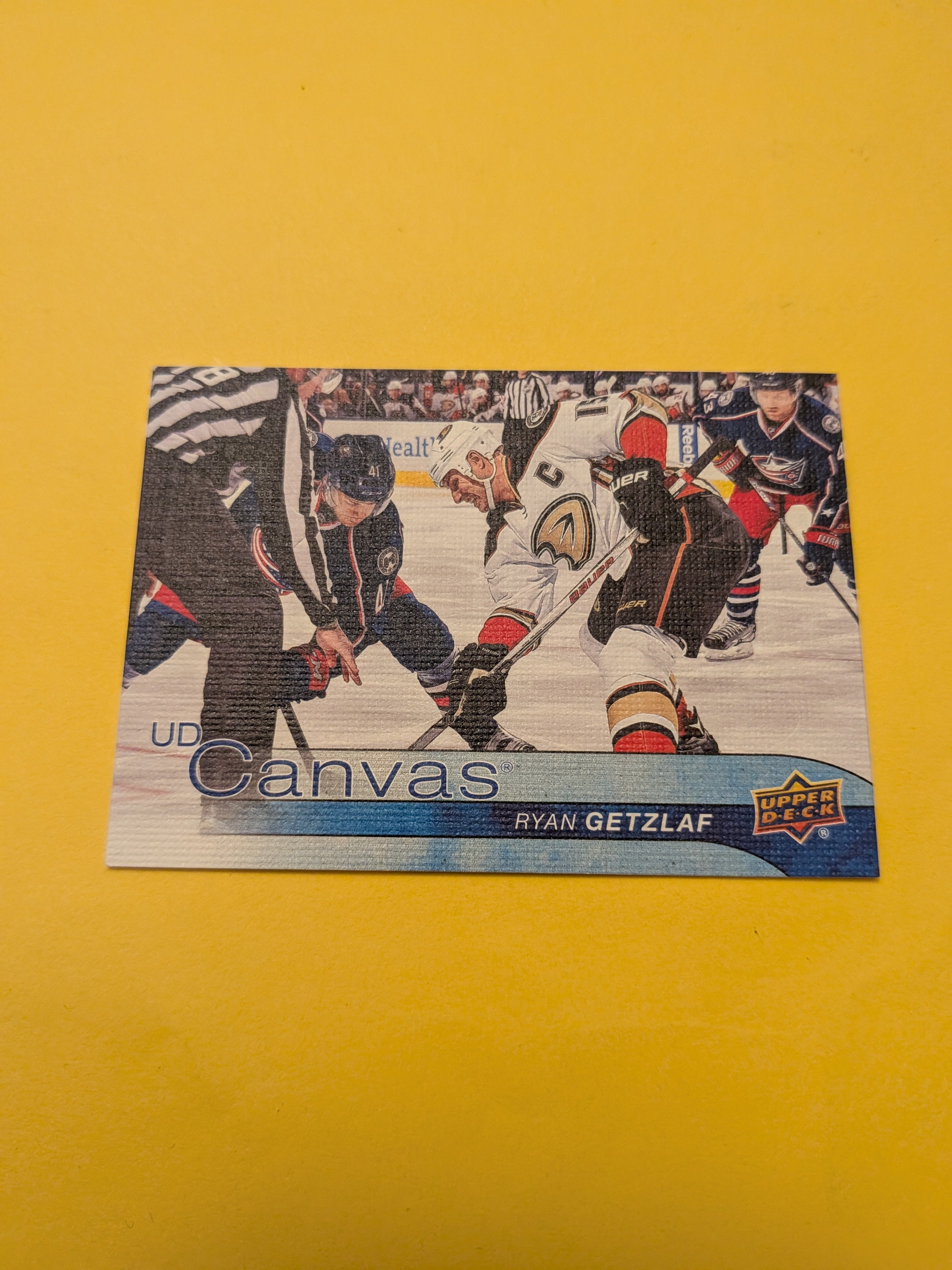 Ryan Getzlaf 16-17 Upper Deck UD Canvas Card