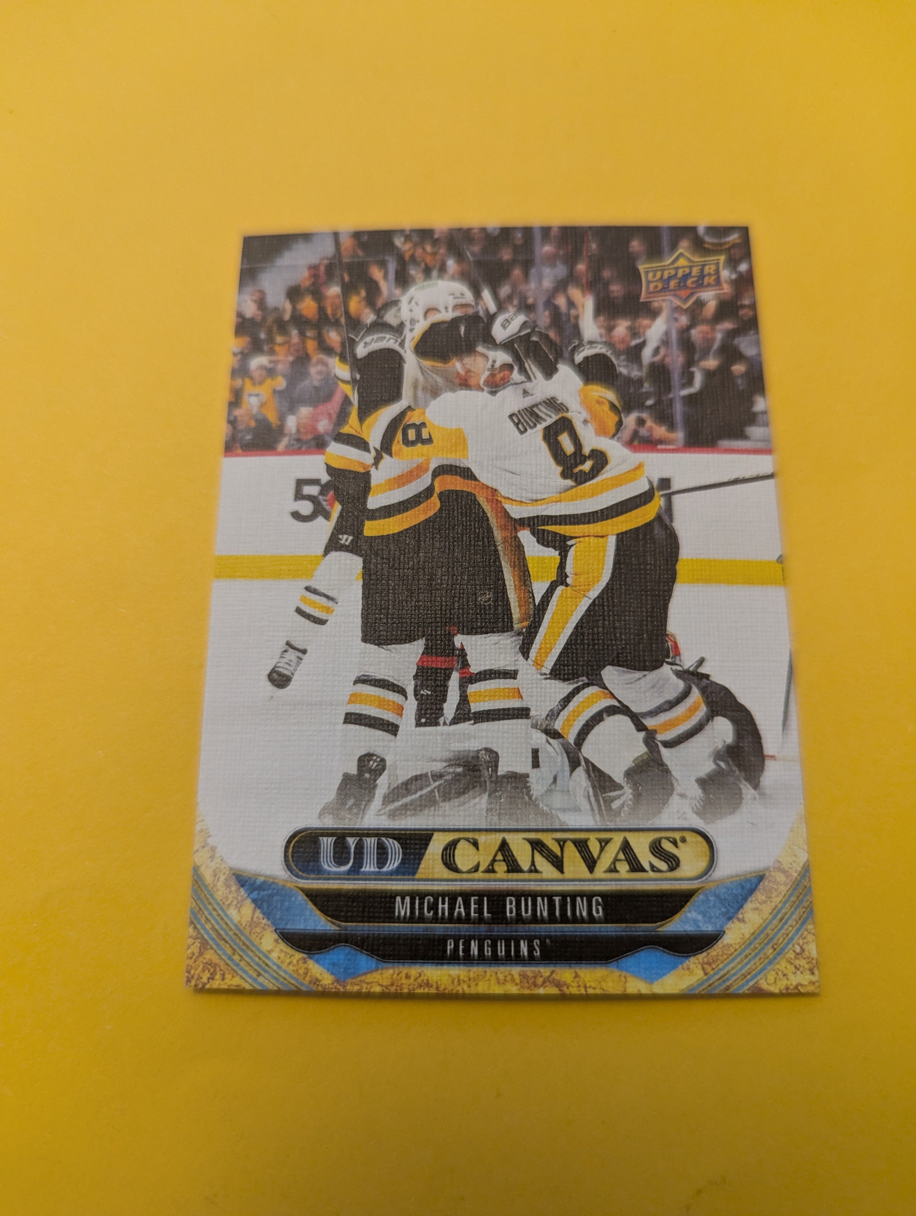 Michael Bunting 24-25 Upper Deck UD Canvas Card