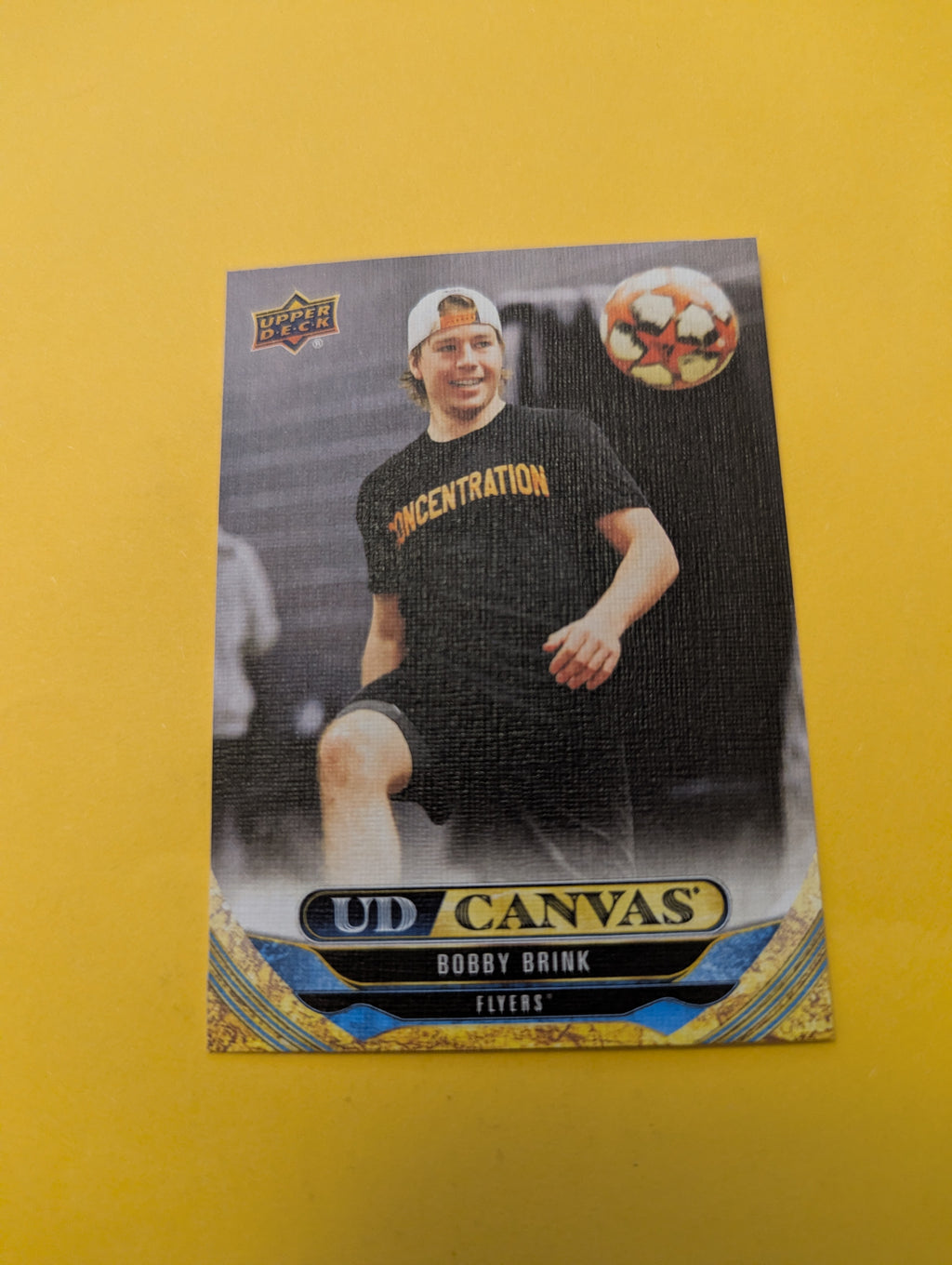 Bobby Brink 24-25 Upper Deck UD Canvas Card