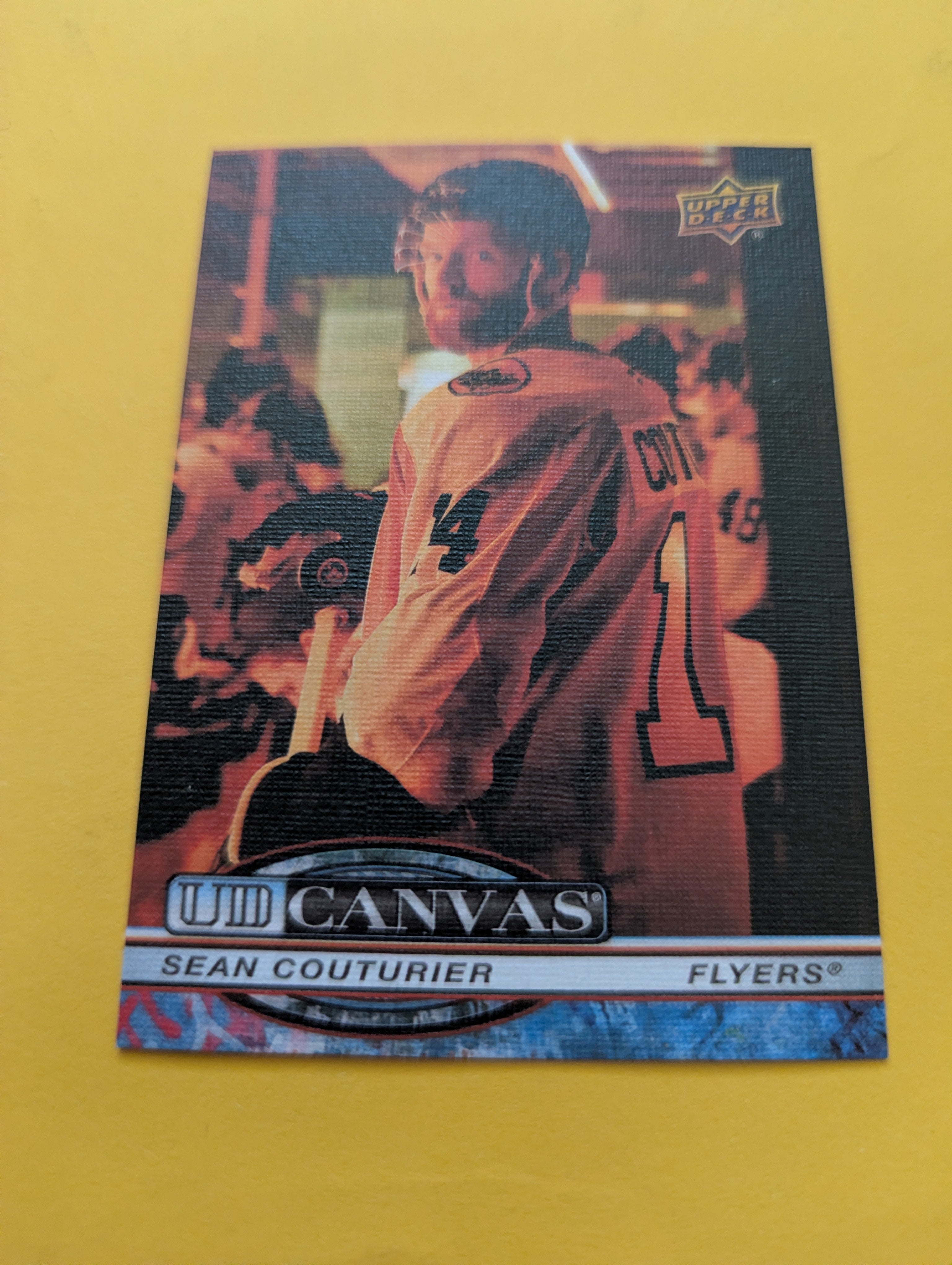 Sean Couturier 25-26 Upper Deck UD Canvas Card