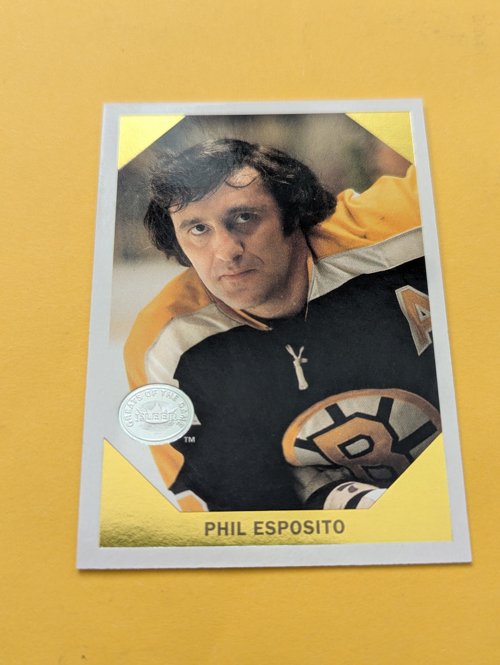 Phil Esposito 2001 Fleer Greats Of The Game Retrospective Card
