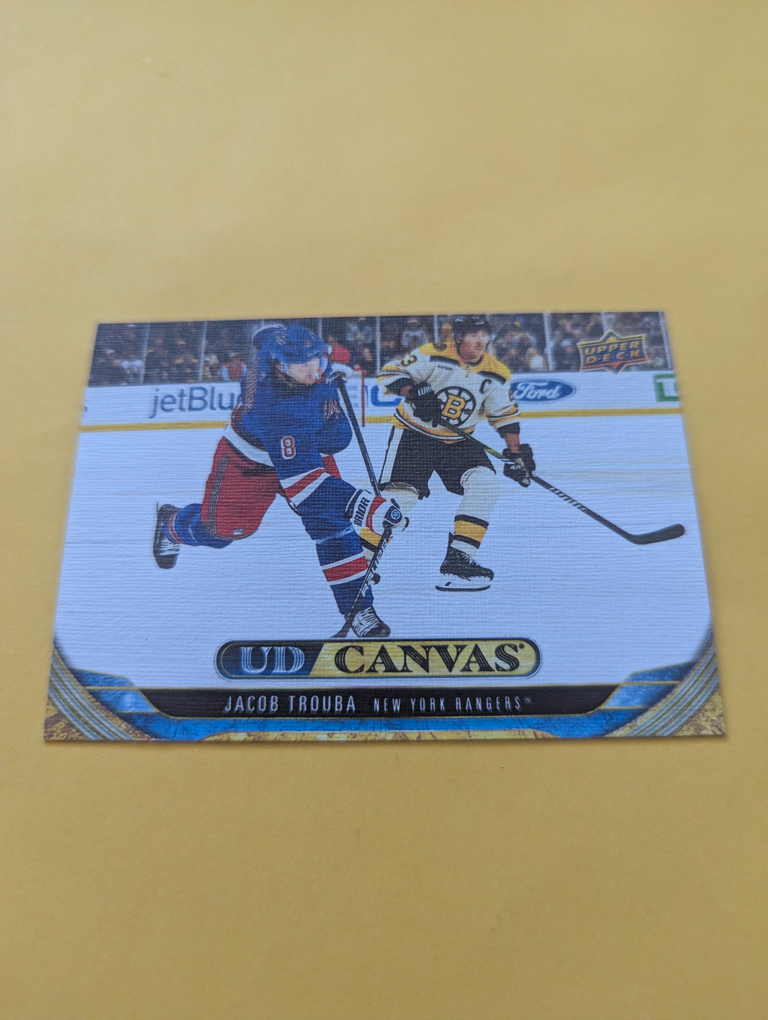 Jacob Trouba 24-25 Upper Deck UD Canvas Card