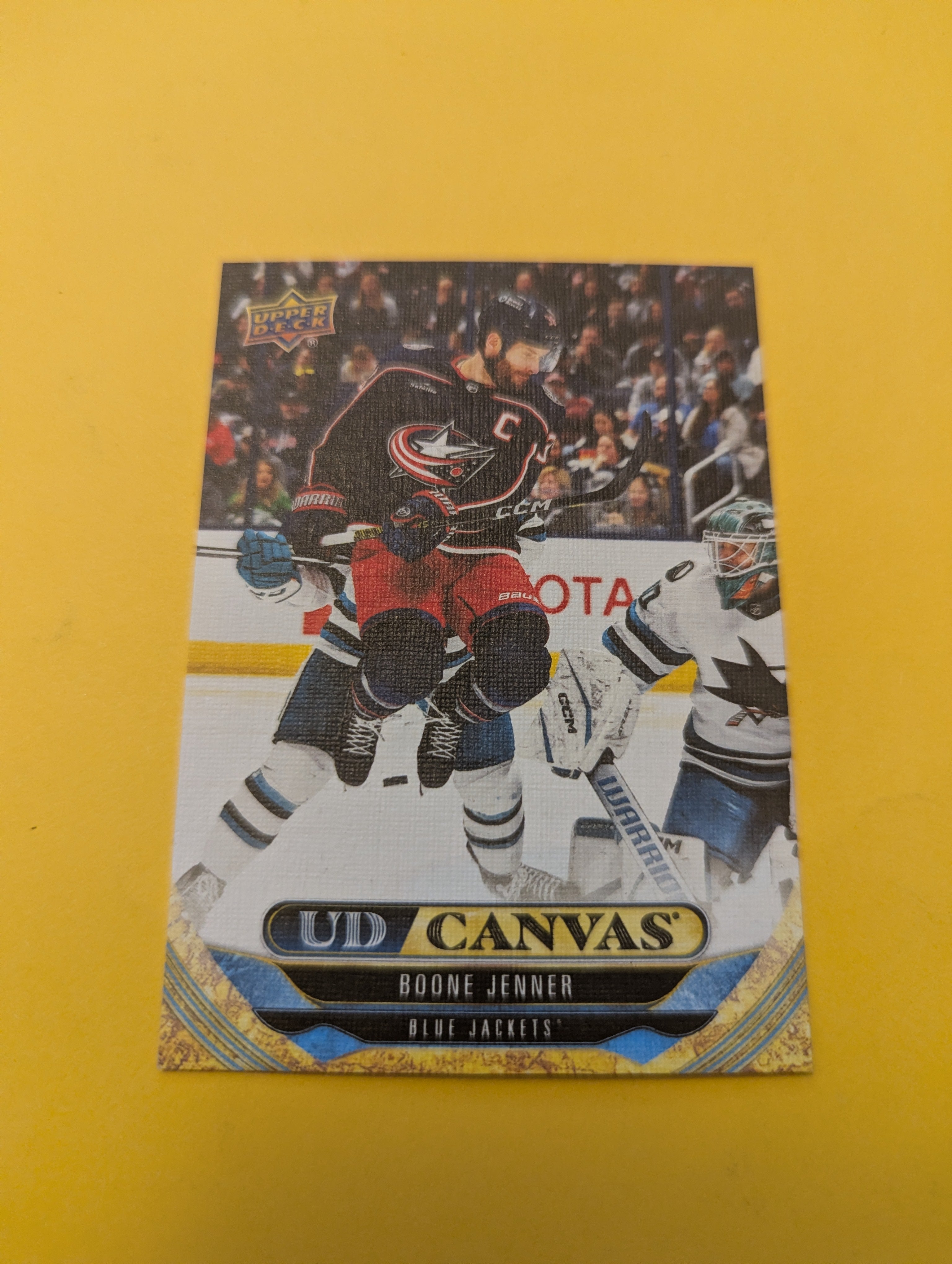Boone Jenner 24-25 Upper Deck UD Canvas Card