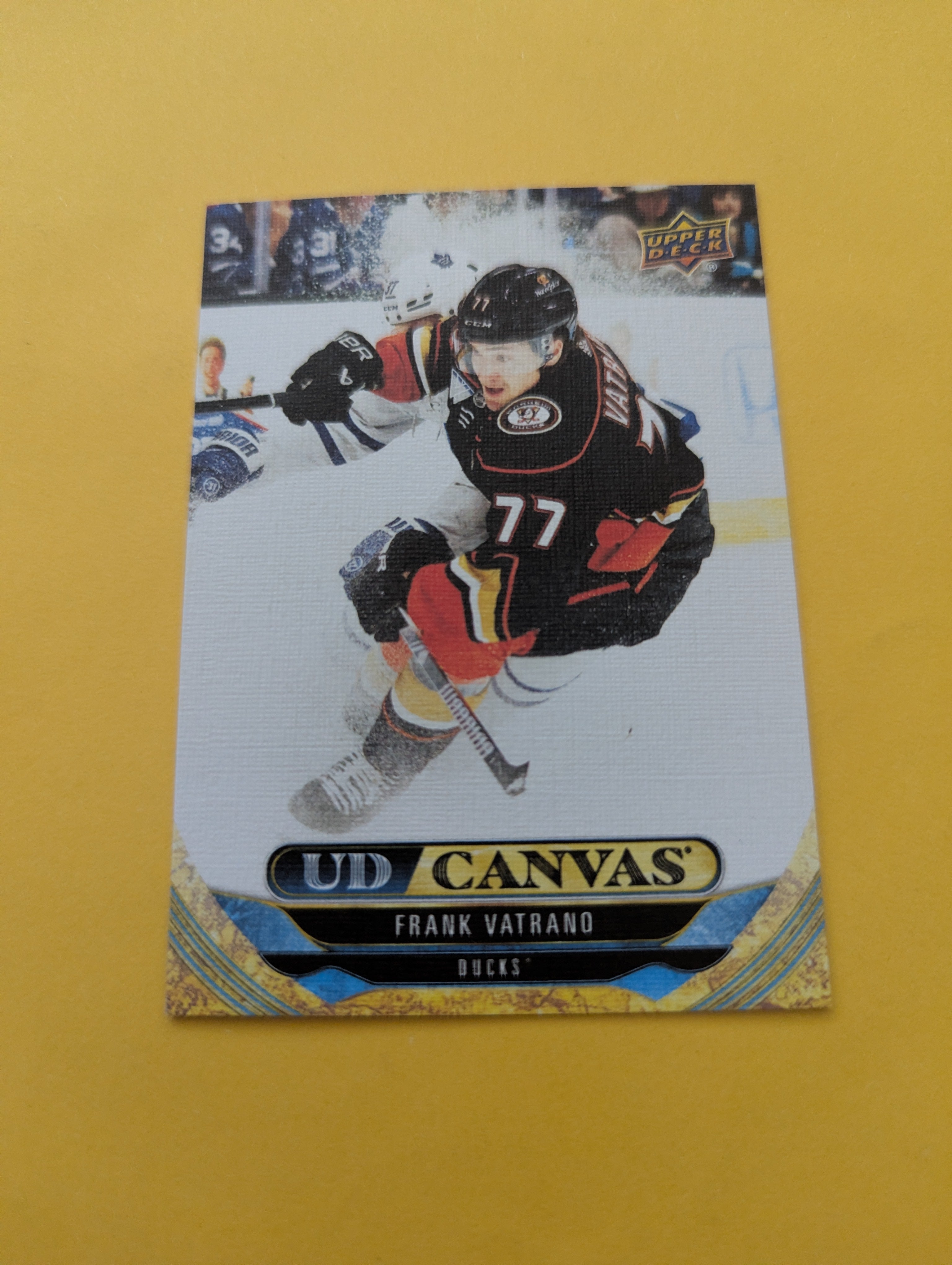 Frank Vatrano 24-25 Upper Deck UD Canvas Card