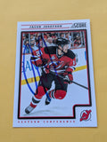 Jacob Josefson Signed New Jersey Devils Card A