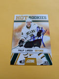 Philip Larsen Signed Dallas Stars Rookie Card A