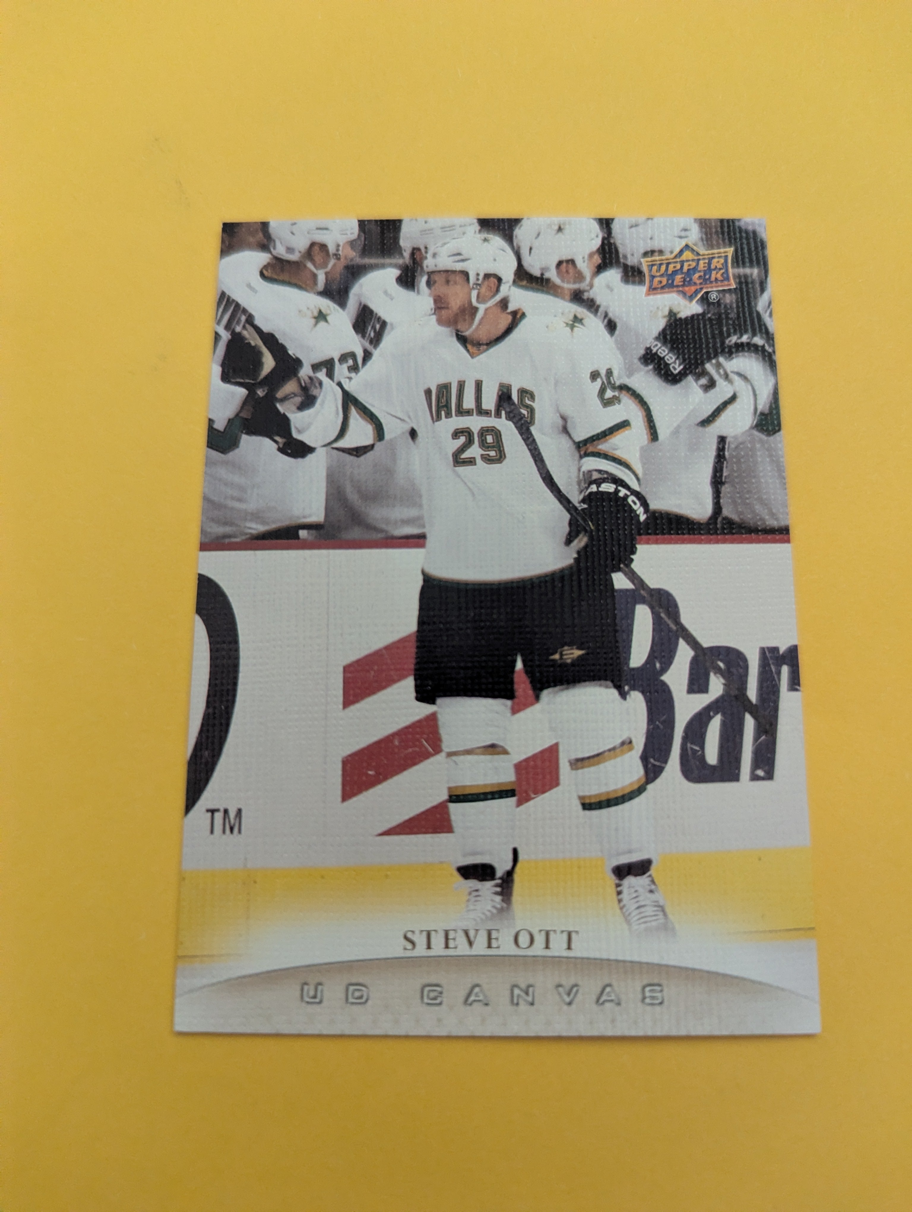 Steve Ott 11-12 Upper Deck UD Canvas Card
