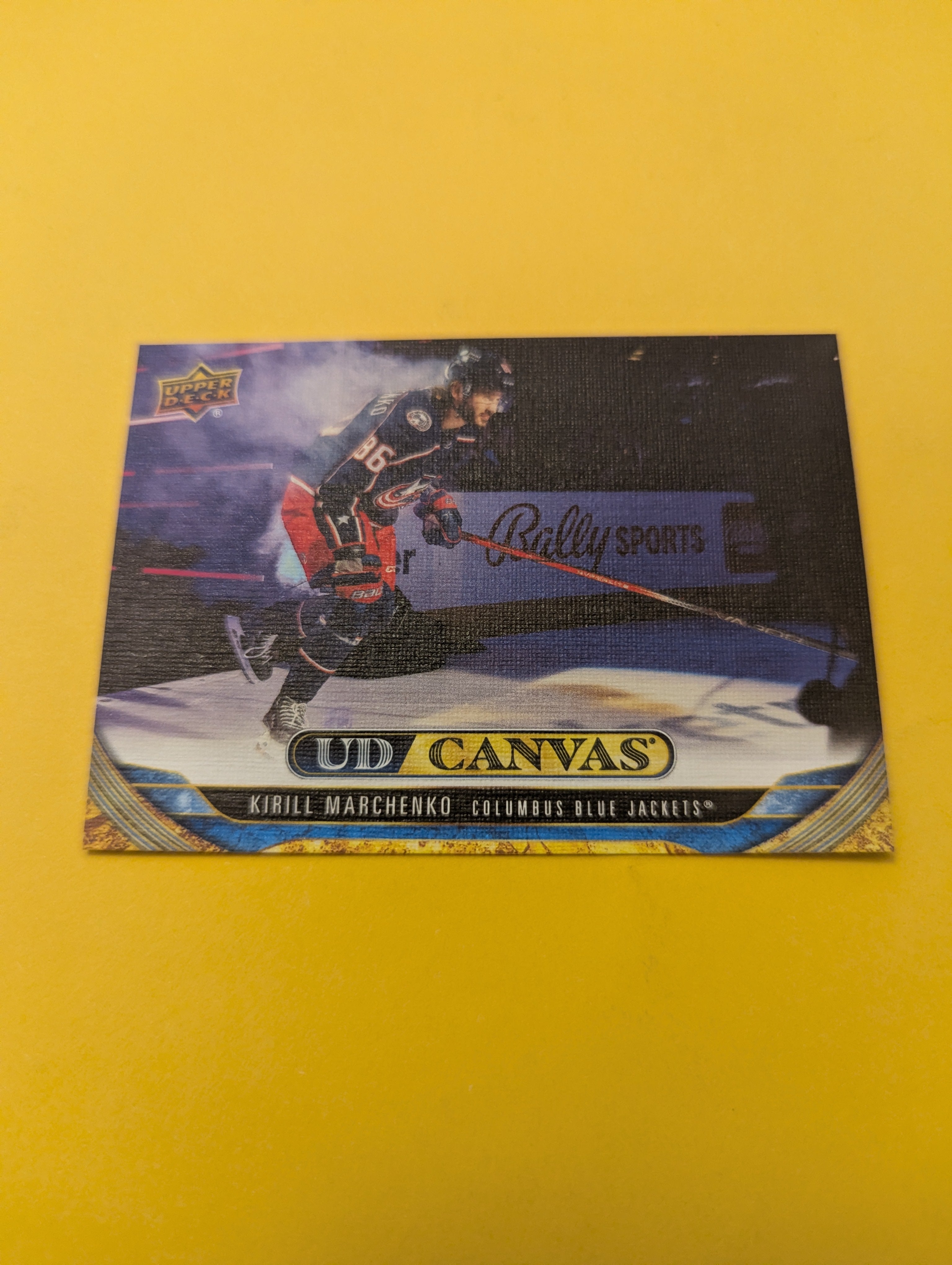 Kirill Marchenko 24-25 Upper Deck UD Canvas Card