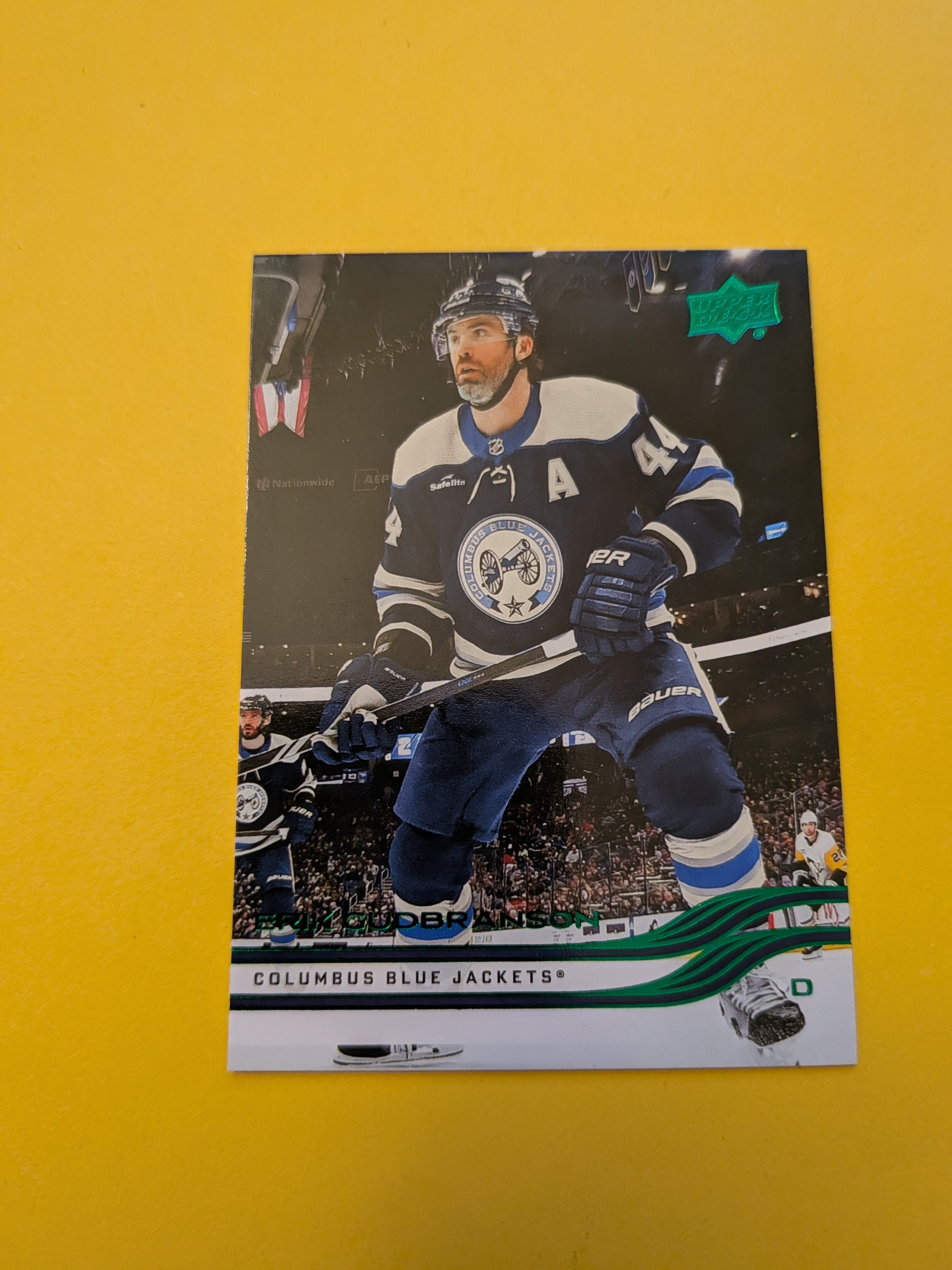 Erik Gudbranson 25-26 Upper Deck Green Holiday Card
