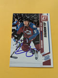 Brandon Yip Signed Colorado Avalanche Rookie Card
