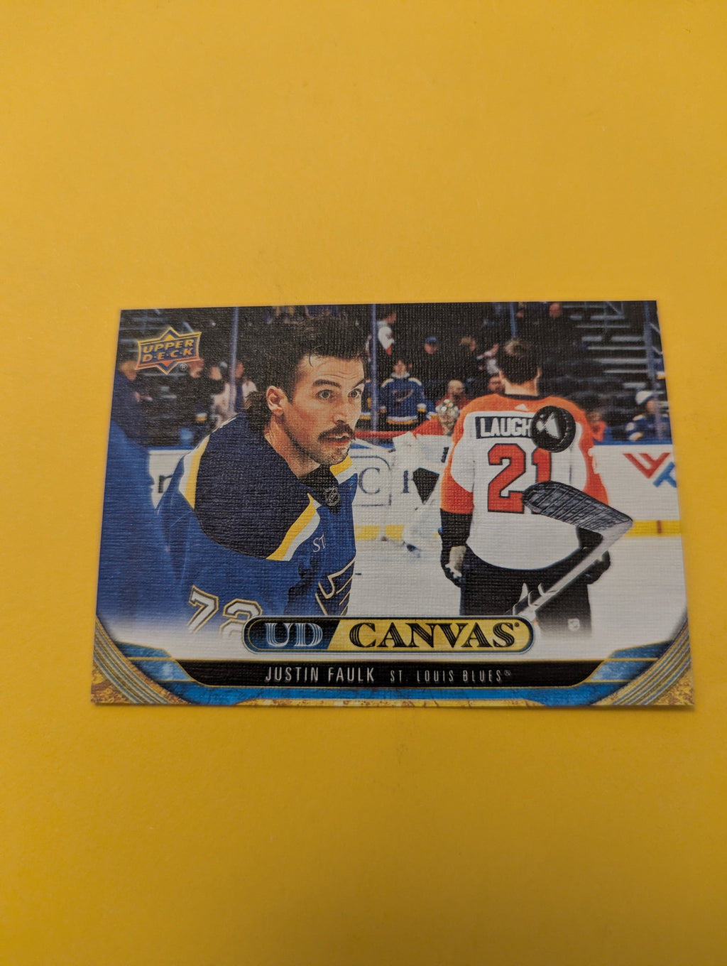 Justin Faulk 24-25 Upper Deck UD Canvas Card