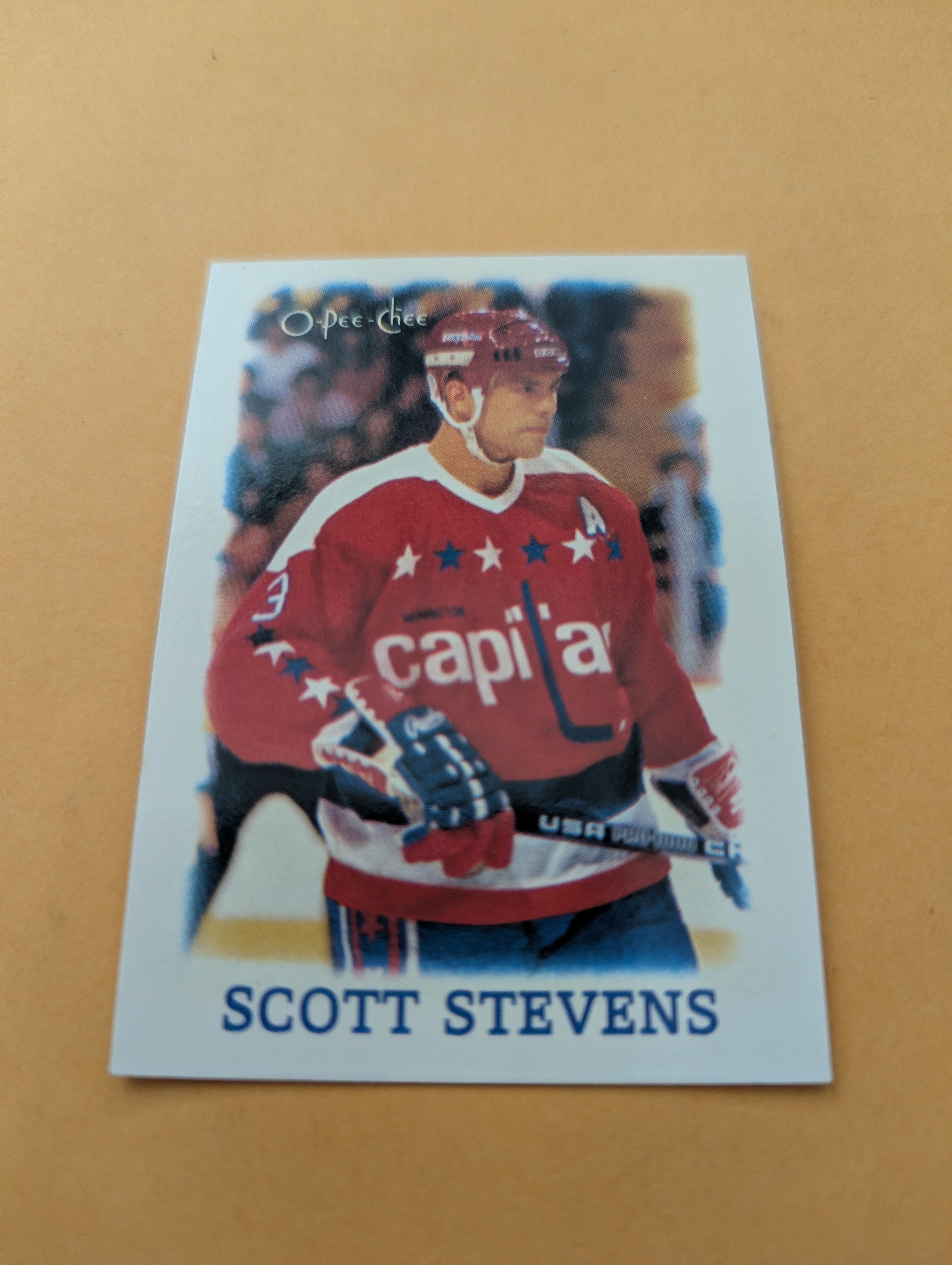Scott Stevens 88-89 OPC Mini Card
