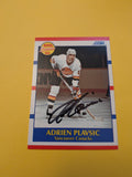 Adrien Plavsic Signed Vancouver Canucks Rookie Card