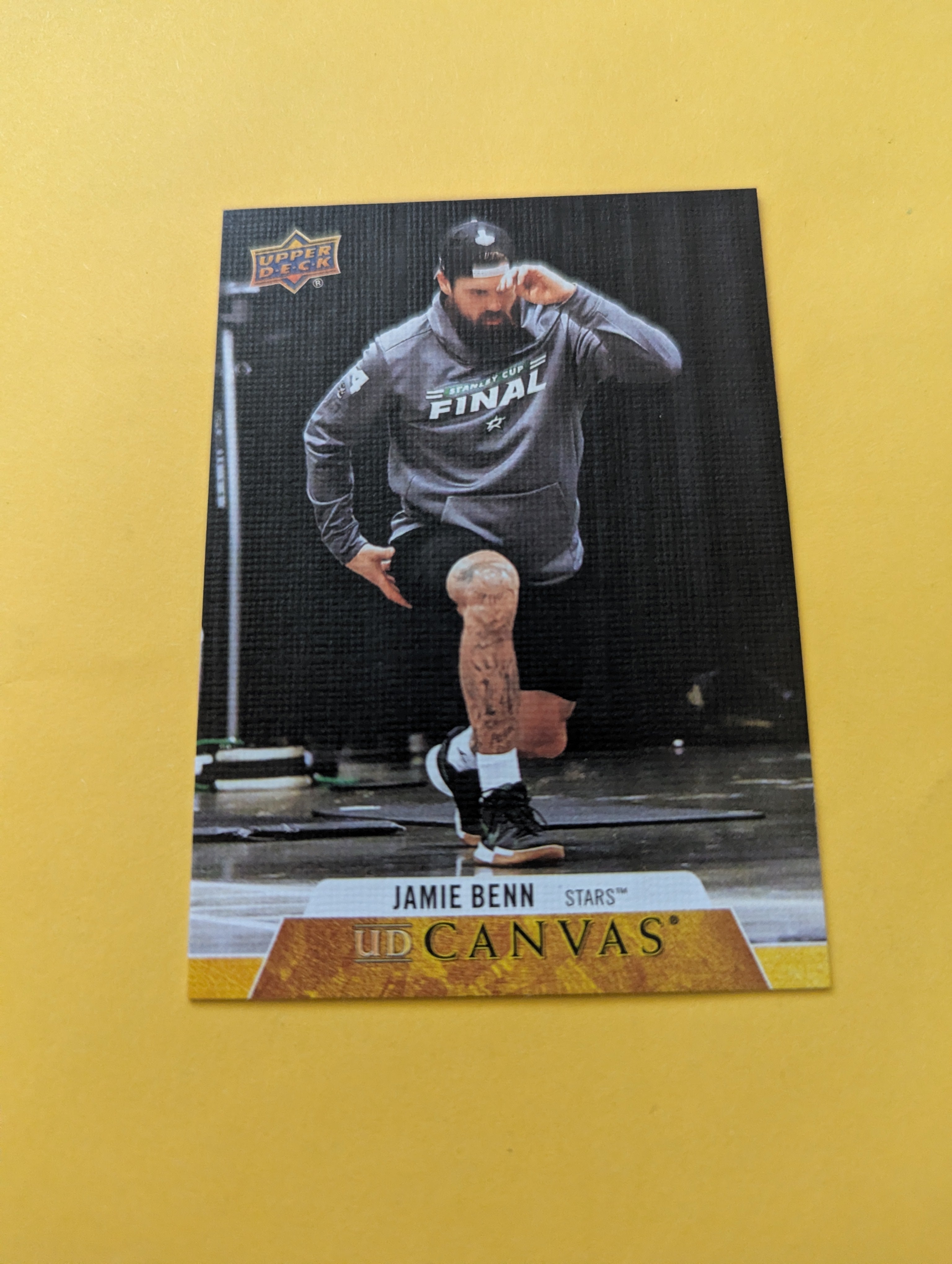 Jamie Benn 20-21 Upper Deck UD Canvas Card
