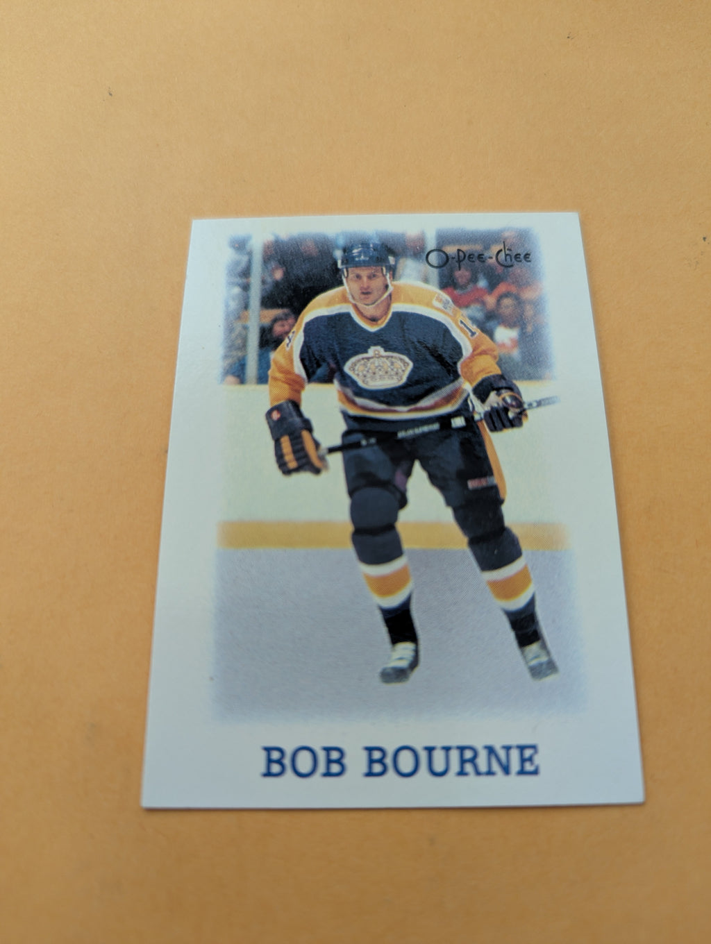 Bob Bourne 88-89 OPC Mini Card