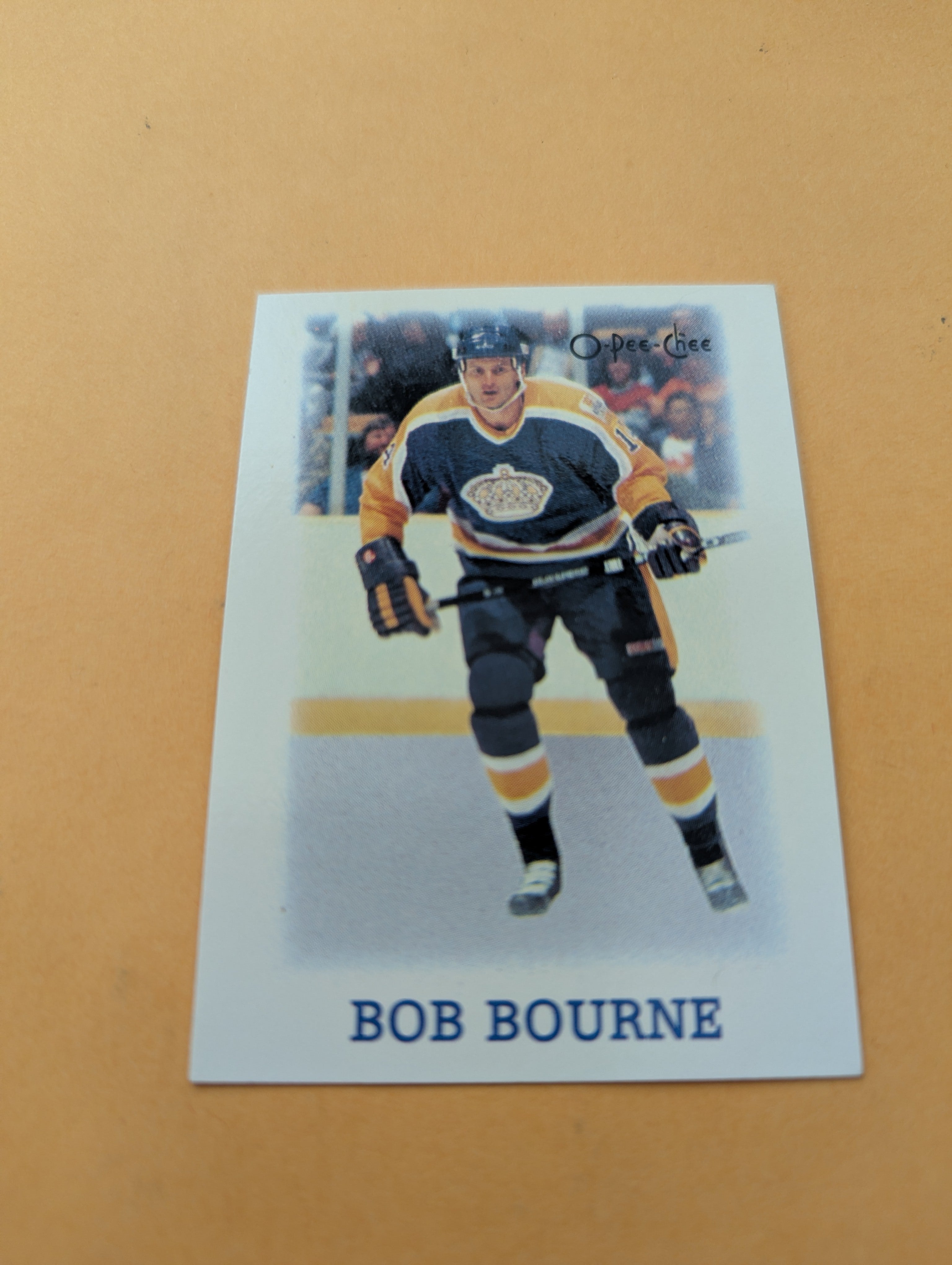 Bob Bourne 88-89 OPC Mini Card