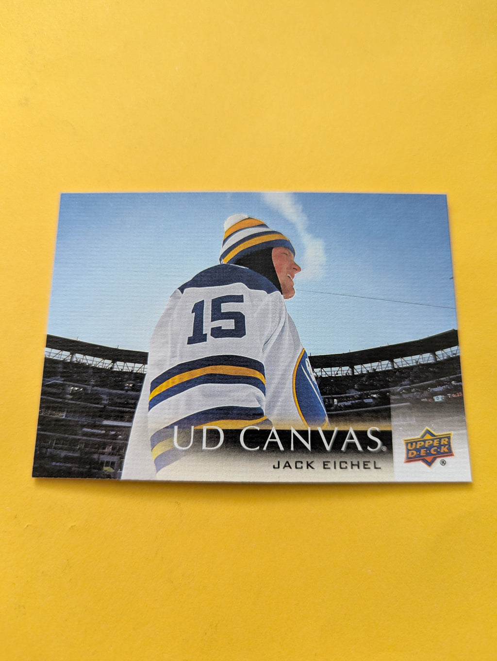 Jack Eichel 18-19 Upper Deck UD Canvas Card