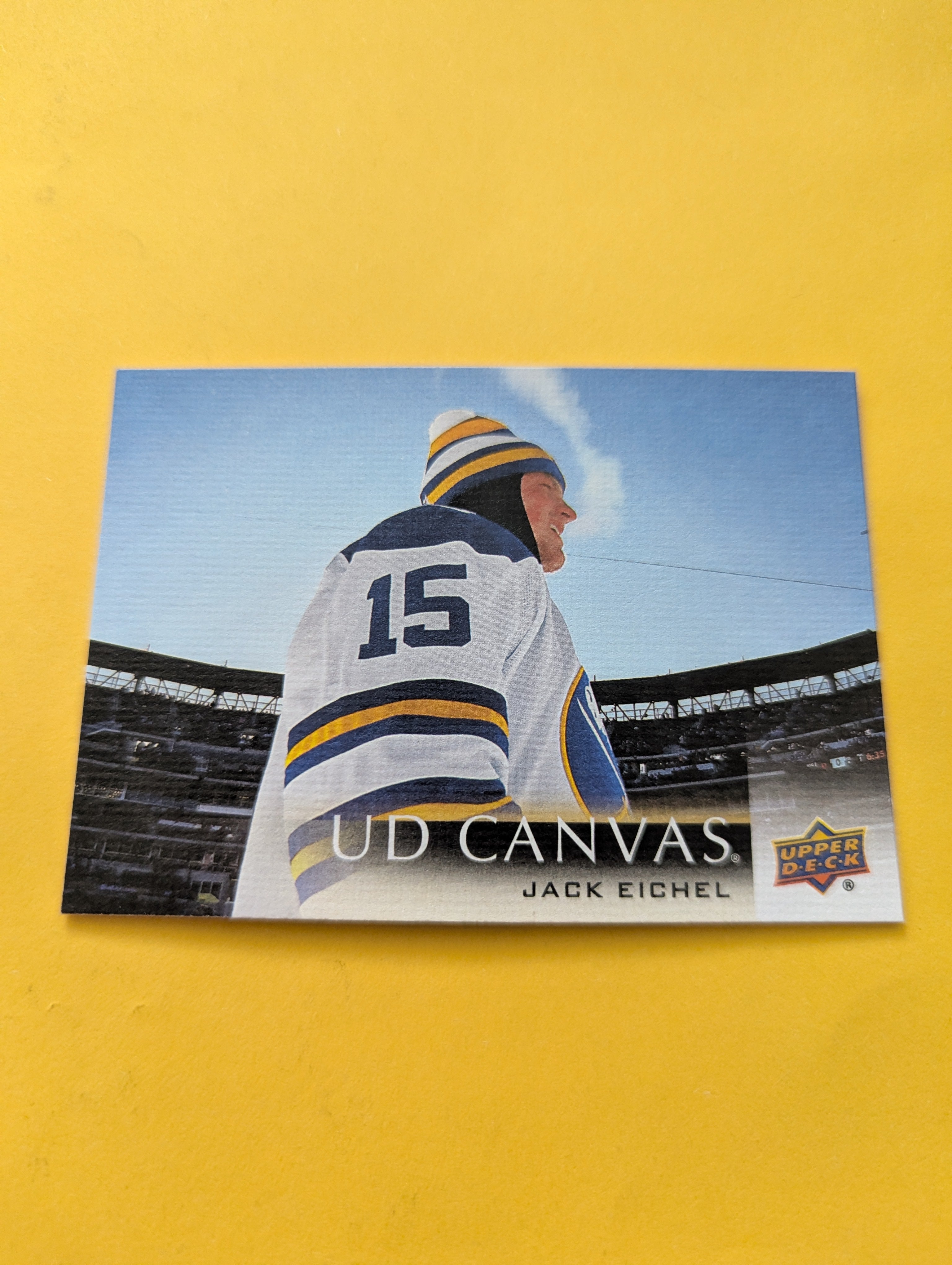 Jack Eichel 18-19 Upper Deck UD Canvas Card