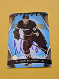 Matt Beleskey Signed Anaheim Ducks Rookie Card B