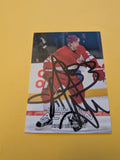 Kris Draper Signed Detroit Red Wings Card A
