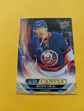 Mathew Barzal 20-21 Upper Deck UD Canvas Card