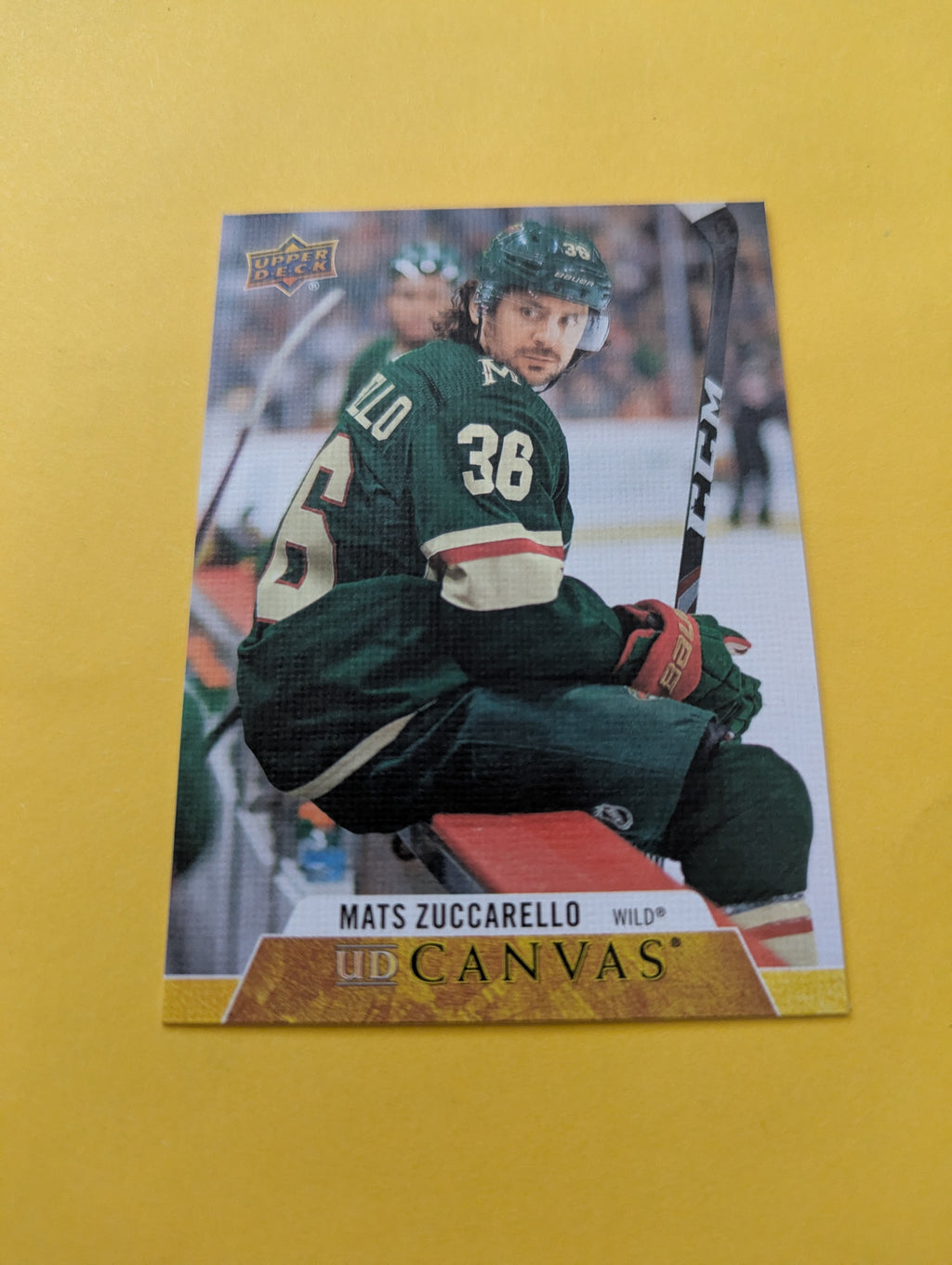 Mats Zuccarello 20-21 Upper Deck UD Canvas Card