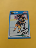 Dave Poulin Signed Boston Bruins Card