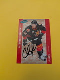 Chuck Kobasew Signed Calgary Flames Card