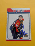 Michal Repik Signed Florida Panthers  Card A