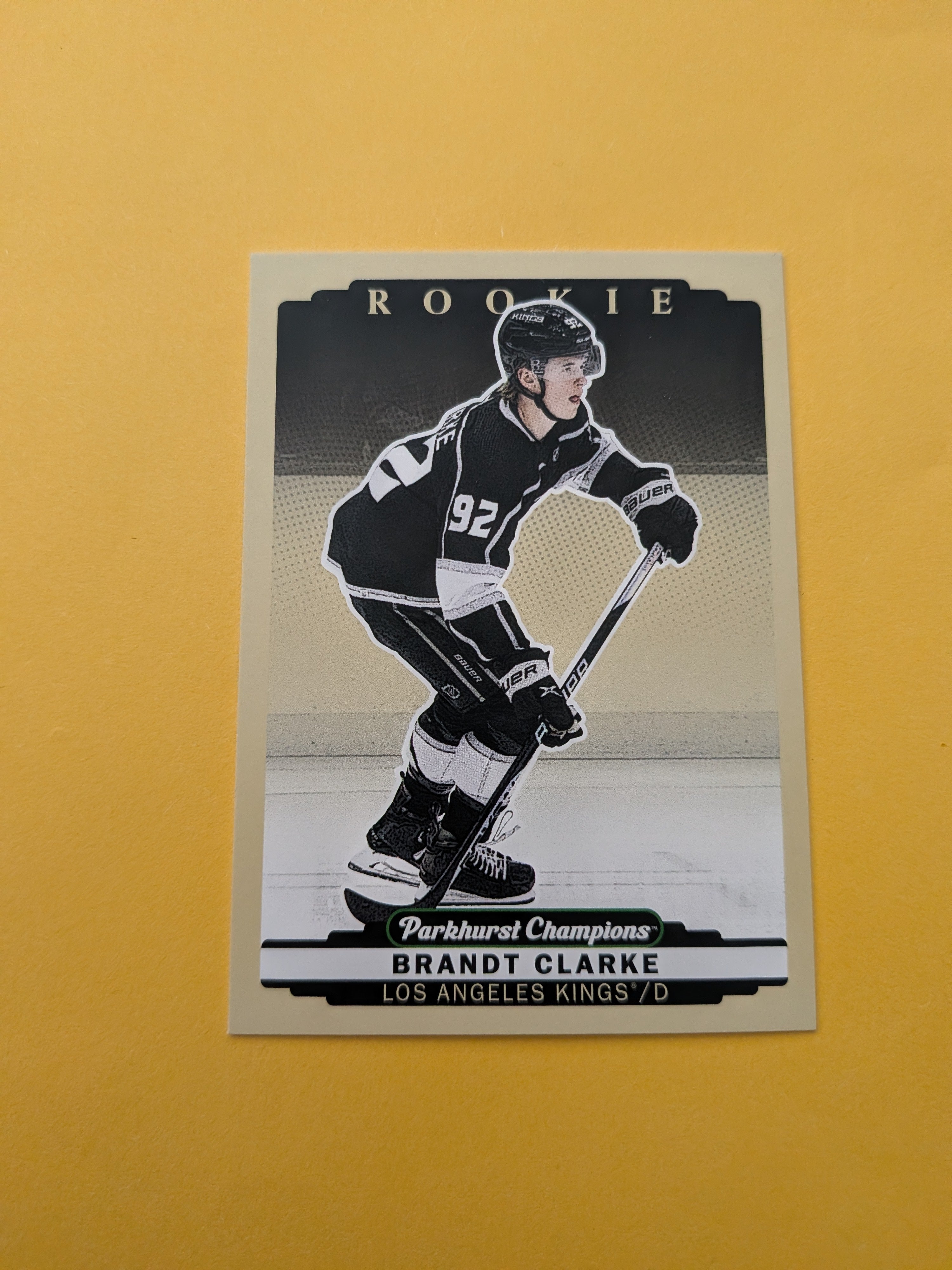 Brandt Clarke 22-23 Parkhurst Champions Rookie Card