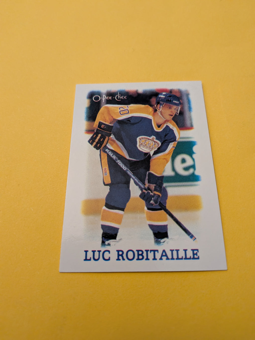 Luc Robitaille 88-89 OPC Mini Card