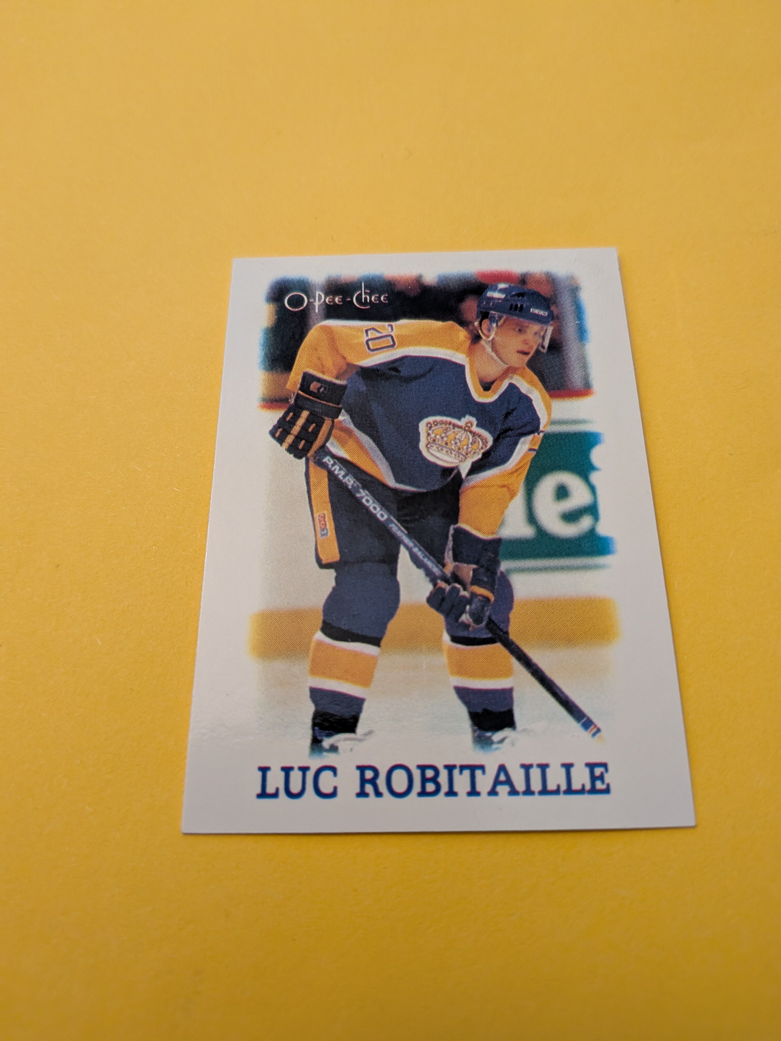 Luc Robitaille 88-89 OPC Mini Card