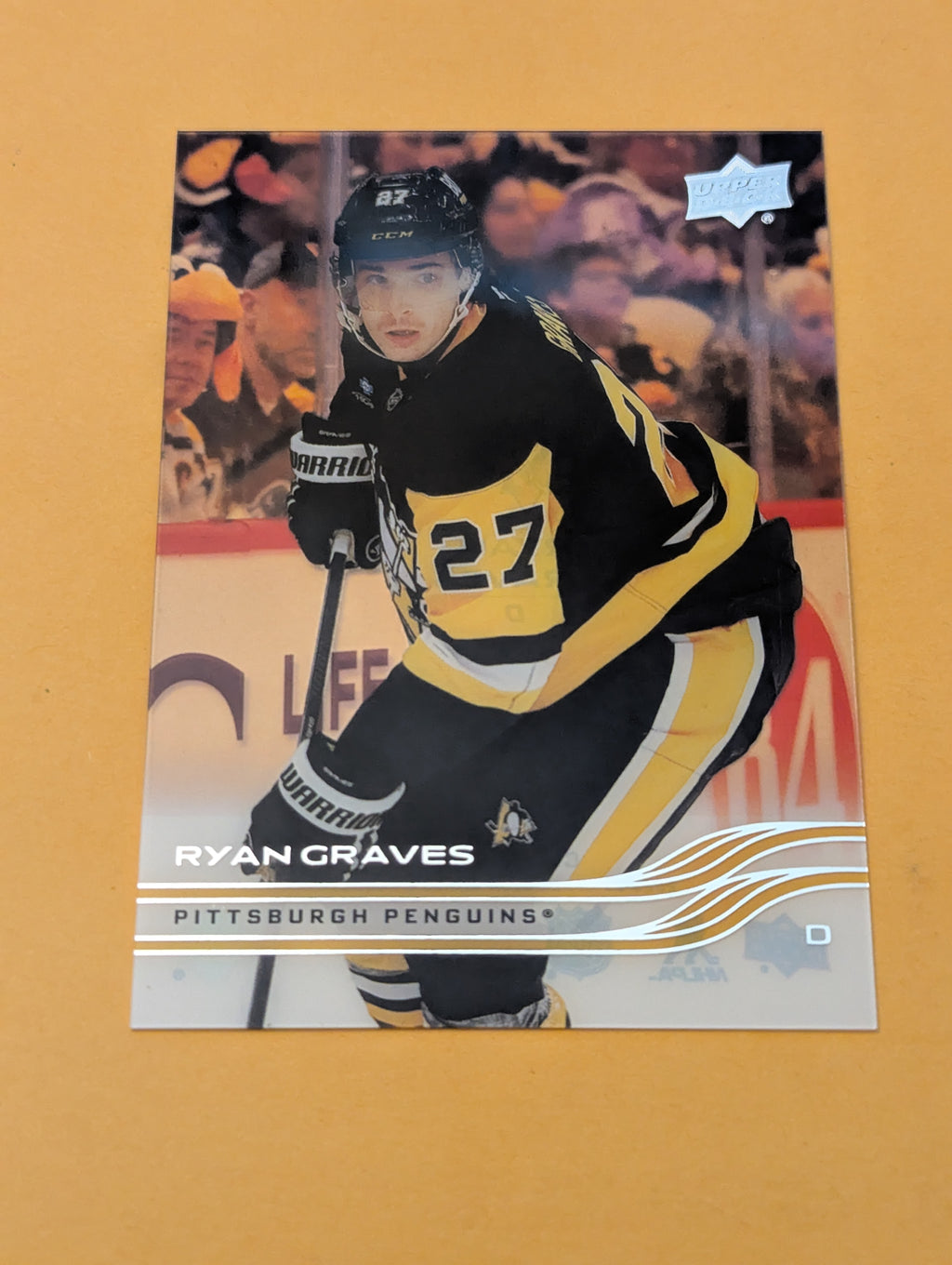 Ryan Graves 25-26 Upper Deck Clear Cut Card