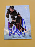Peter Holland Signed Anaheim Ducks Rookie Card B