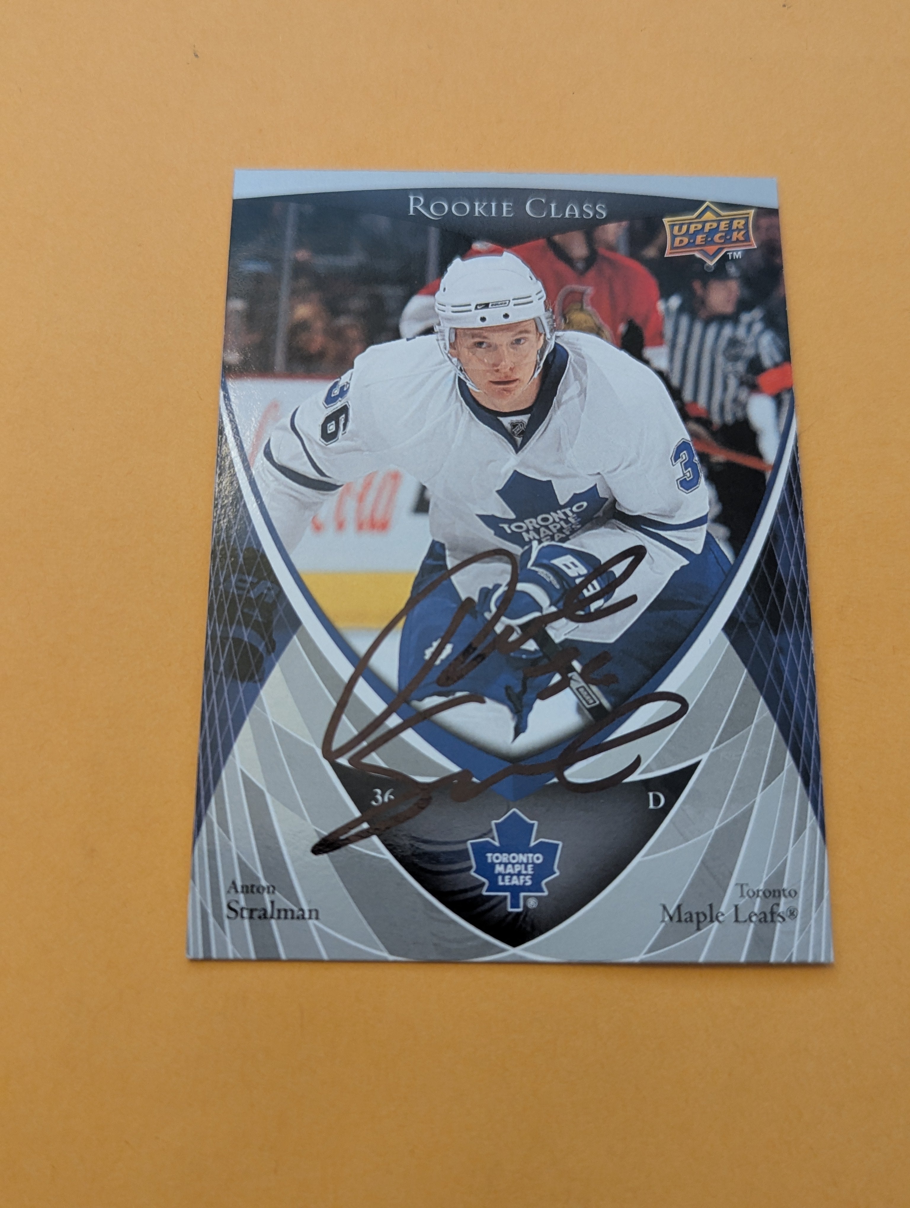 Anton Stralman Signed Toronto Maple Leafs Card