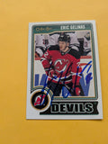 Eric Gelinas Signed New Jersey Devils Card A