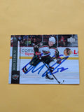 Nick Schultz Signed Minnesota Wild Card J