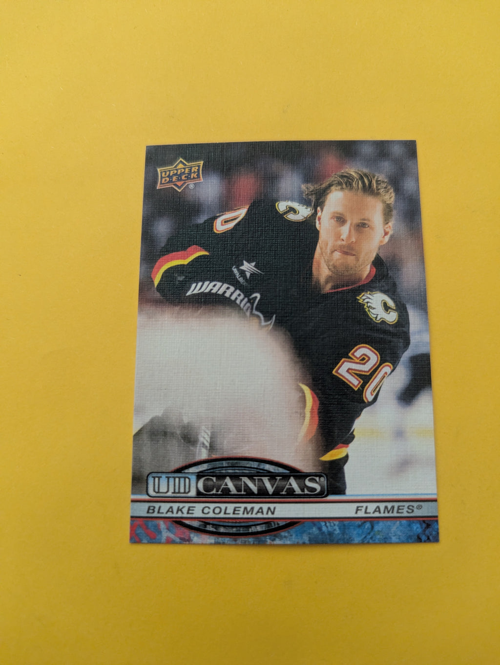 Blake Coleman 25-26 Upper Deck UD Canvas Card