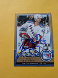 Ryan Hollweg Signed New York Rangers Card A