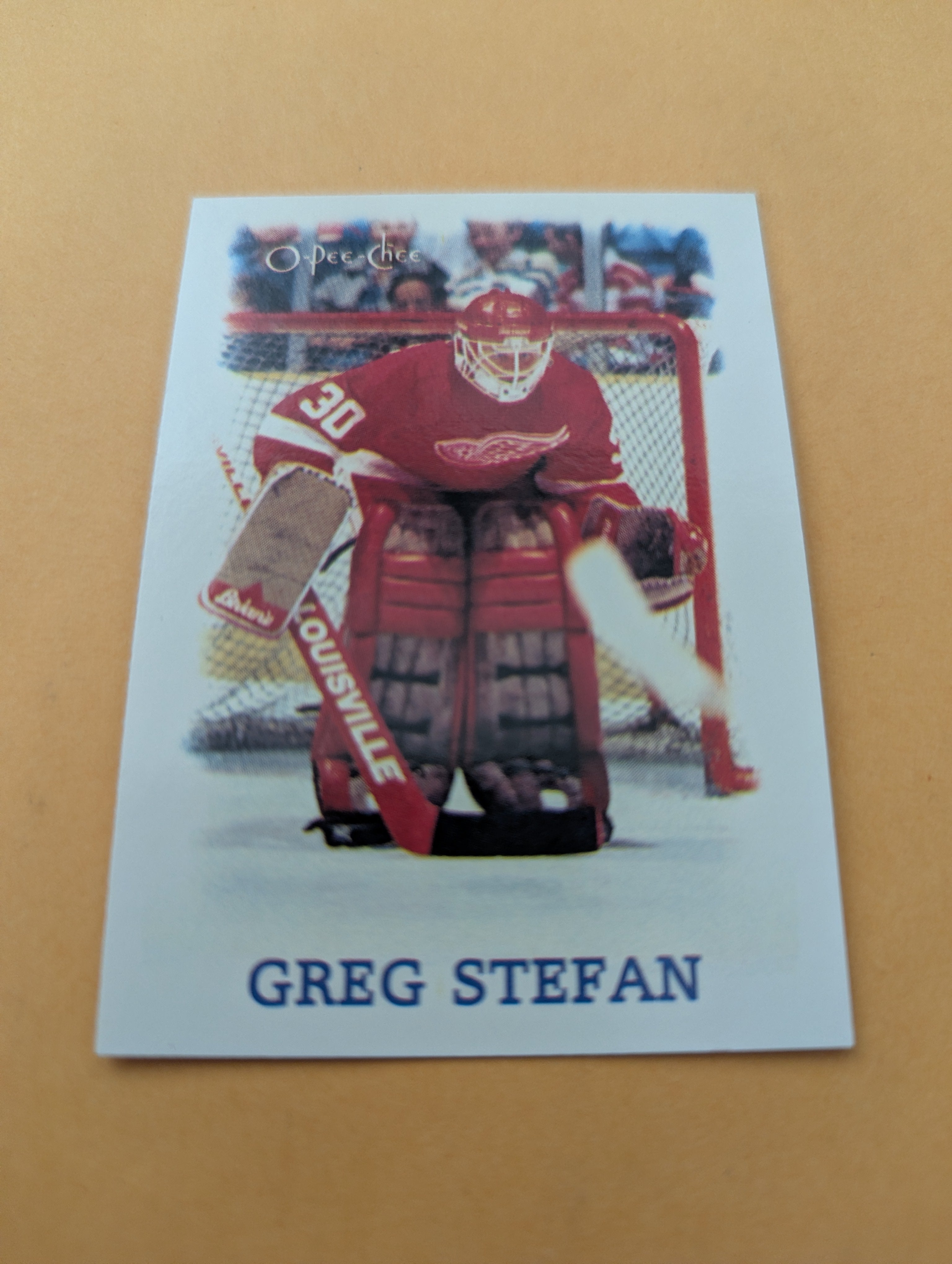 Greg Stefan 88-89 OPC Mini Card