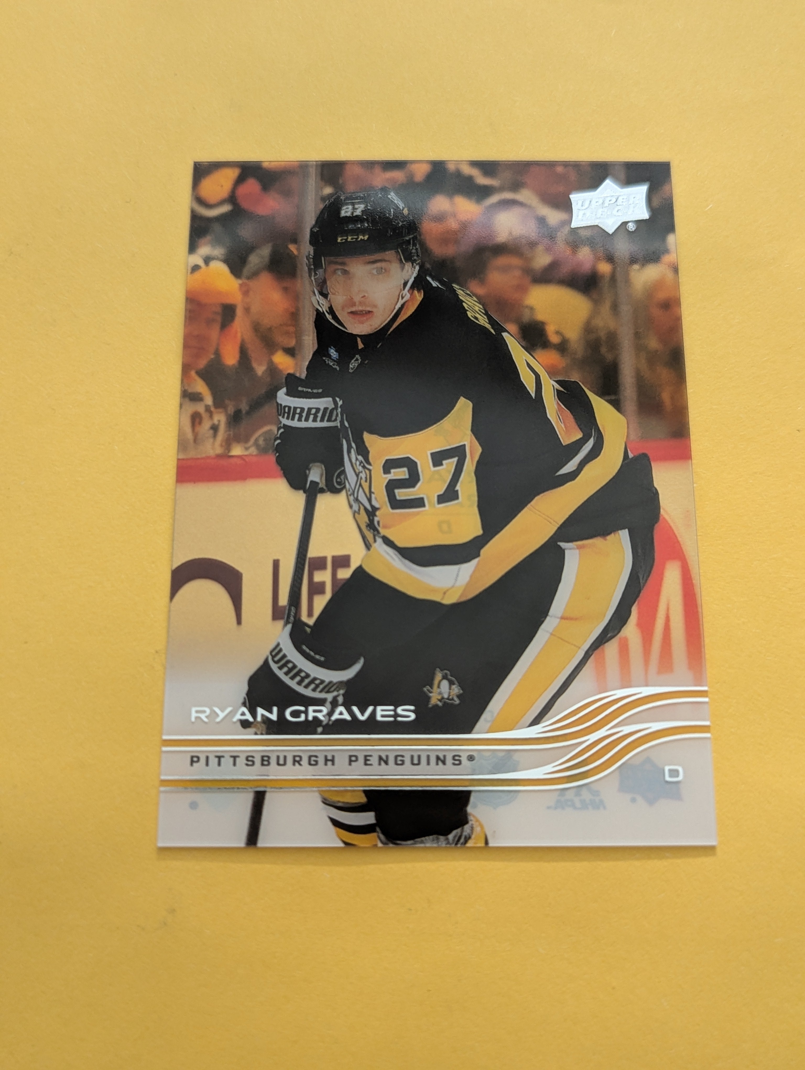 Ryan Graves 25-26 Upper Deck Clear Cut Card