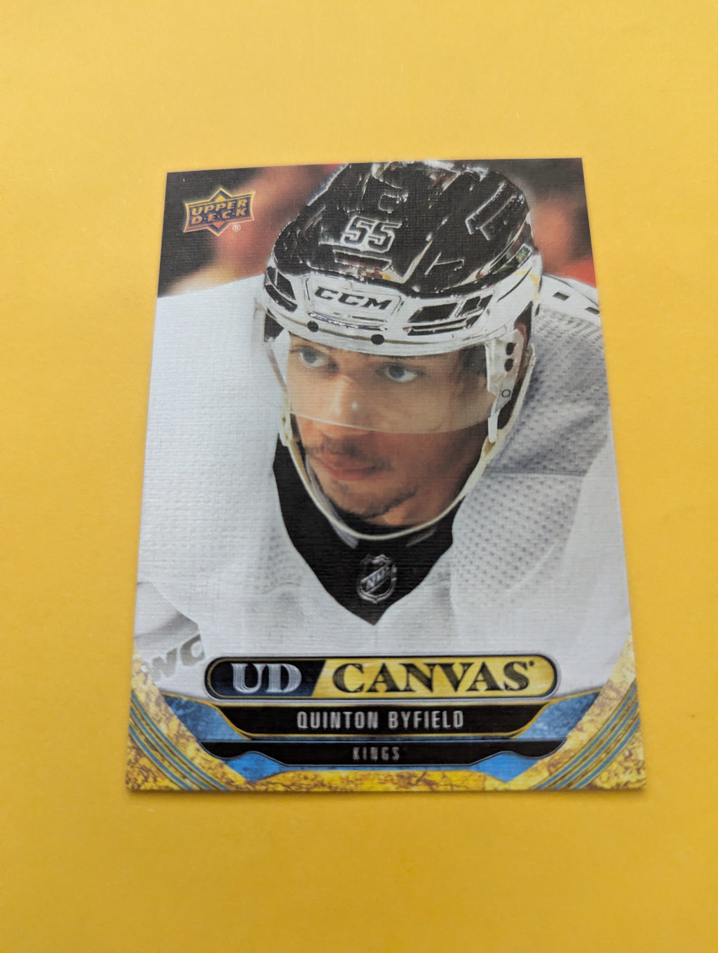 Quinton Byfield 24-25 Upper Deck UD Canvas Card