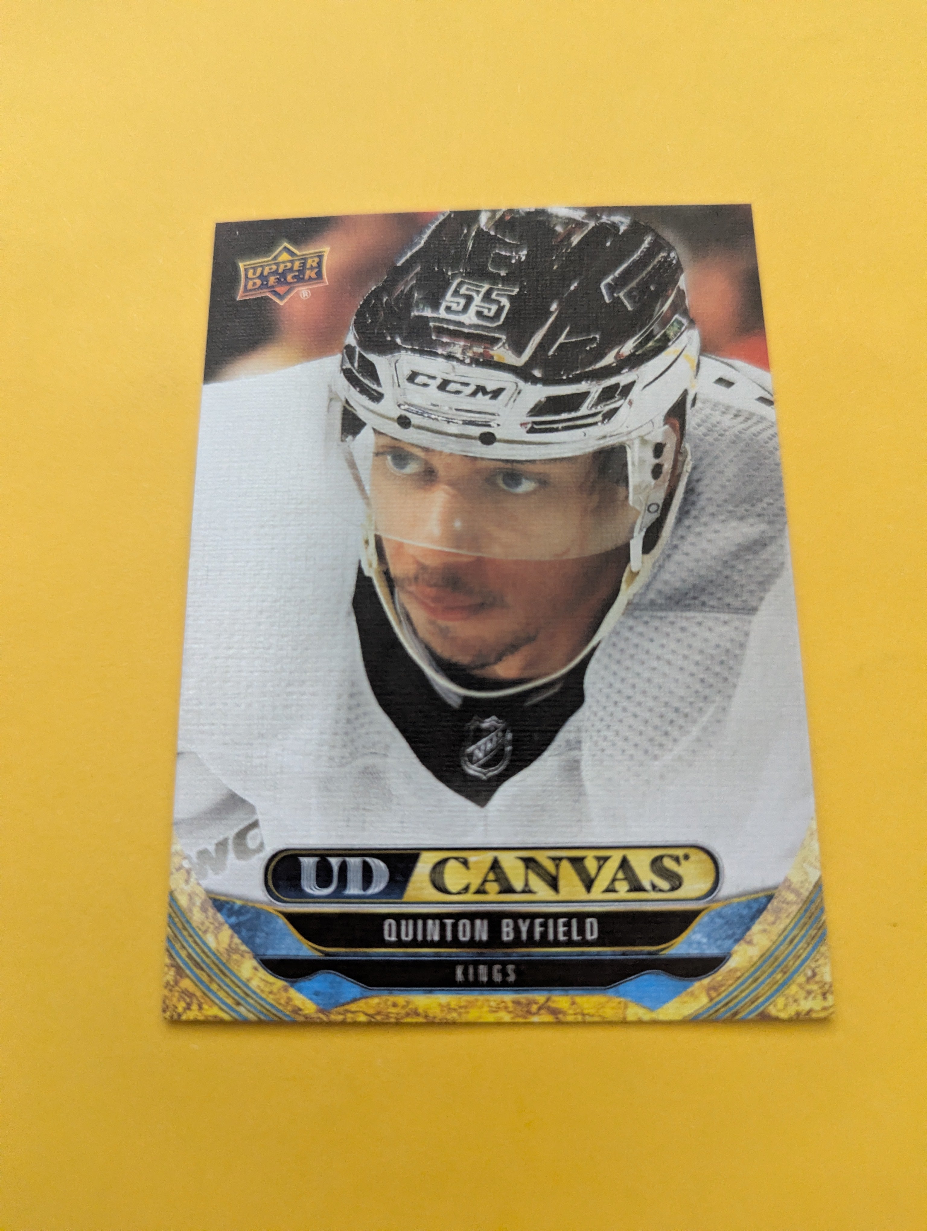 Quinton Byfield 24-25 Upper Deck UD Canvas Card